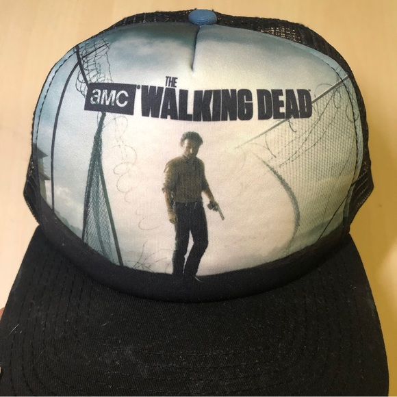 The walking dead SnapBack baseball cap Rick Grimes AMC - Picture 1 of 11